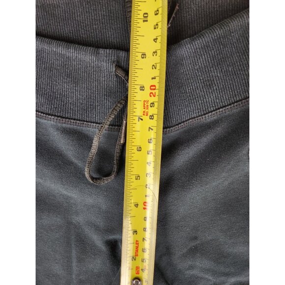 Vintage Lululemon Athletica Womens Retro Wide Leg Sweatpants Black Size 8 Med - Picture 14 of 14